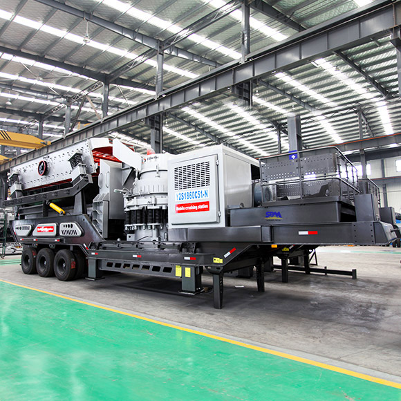 K Wheel Type Mobile Crusher